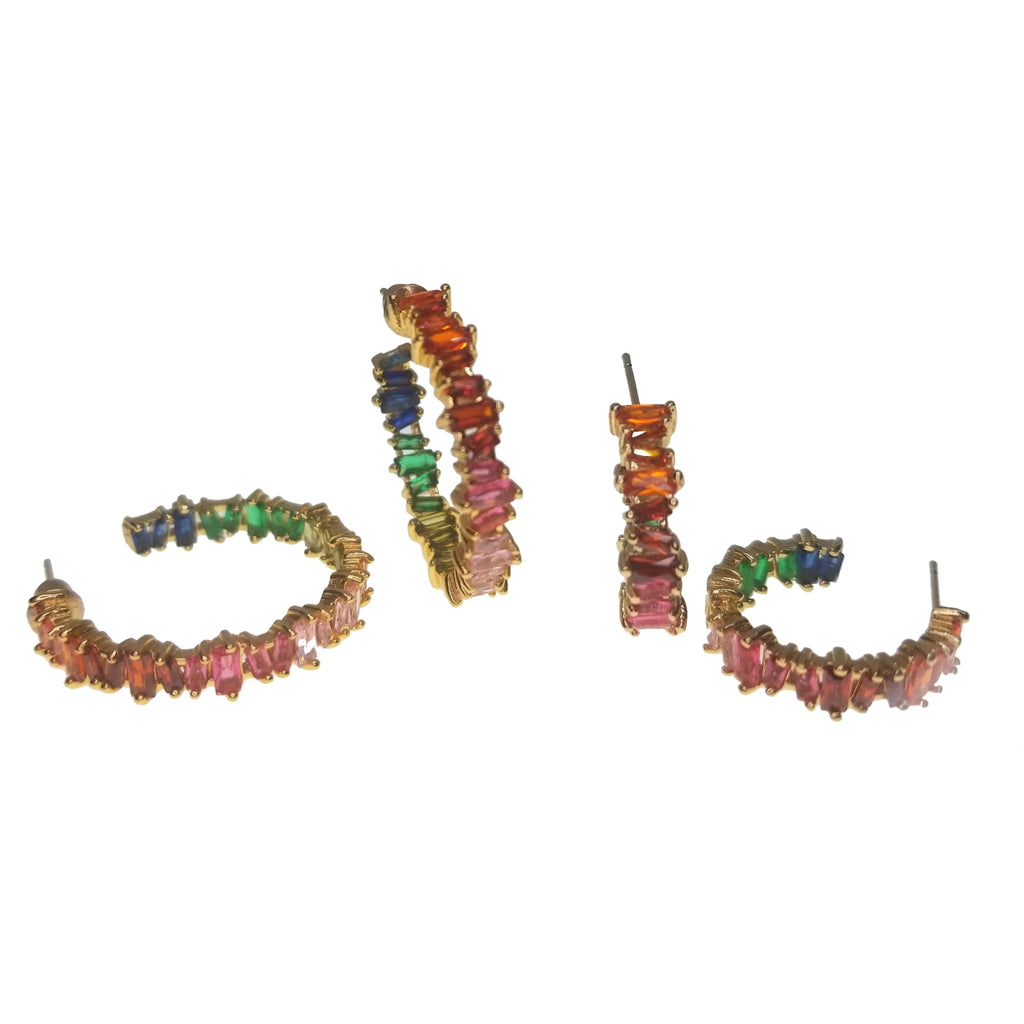 Blush & Whimsy Earring Celeste Rainbow Earrings